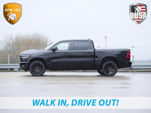 Dodge 1500 RAM | | Limited | 3.0L Twin-Turbo I6 | High Output | BPM-VRIJ | Passenger Display | 14,4 Touch Screen | RAMBOX Getoonde accessoires zijn verkrijgbaar tegen meerprijs