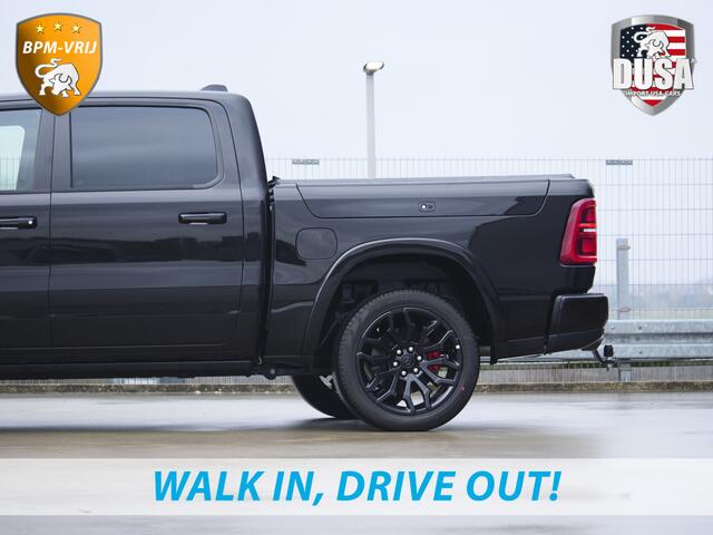Dodge 1500 RAM | | Limited | 3.0L Twin-Turbo I6 | High Output | BPM-VRIJ | Passenger Display | 14,4 Touch Screen | RAMBOX Getoonde accessoires zijn verkrijgbaar tegen meerprijs