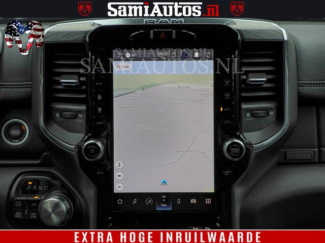 Dodge 1500 Ram Laramie Sport | V8 5,7 402 HP | Krachtige Hemi | Panorama Dak | 12' Scherm | Comfortabele Dubbele Cabine met Royale 5 Zitplaatsen | BPM vrij | Nu Leverbaar uit Voorraad | Voorraad Nr 2527-641273