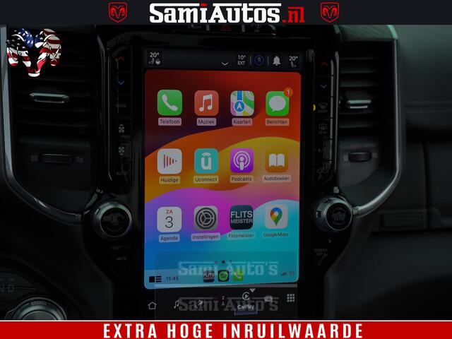 Dodge 1500 Ram Laramie Sport 5.7 V8 HEMI 402PK 4x4 | Panorama dak | 12' Scherm |Granite Crystal Metallic | Crew Cab | 5 Persoons | Dubbele Cabine | DC | VOORRAAD NR 2524 - 41249 |