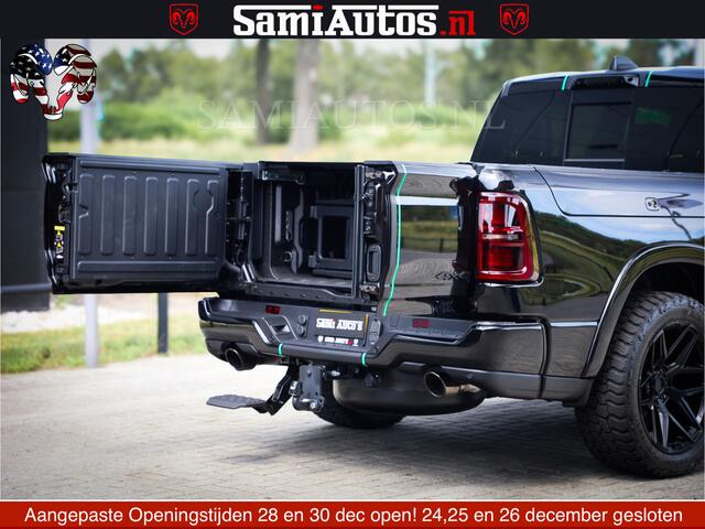 Dodge 1500 Ram Limited H.O 540HP 706Nm | Massage + Full Option | De Meest Luxe en Volle Pick-Up in zijn Klasse | Comfortabele Dubbele Cabine met Royale 5 Zitplaatsen | BPM vrij | Nu Leverbaar uit Voorraad | Voorraad Nr 2304 - 8540