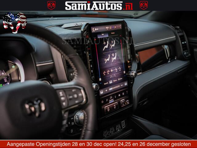 Dodge 1500 Ram Limited H.O 540HP 706Nm | Massage + Full Option | De Meest Luxe en Volle Pick-Up in zijn Klasse | Comfortabele Dubbele Cabine met Royale 5 Zitplaatsen | BPM vrij | Nu Leverbaar uit Voorraad | Voorraad Nr 2304 - 8540