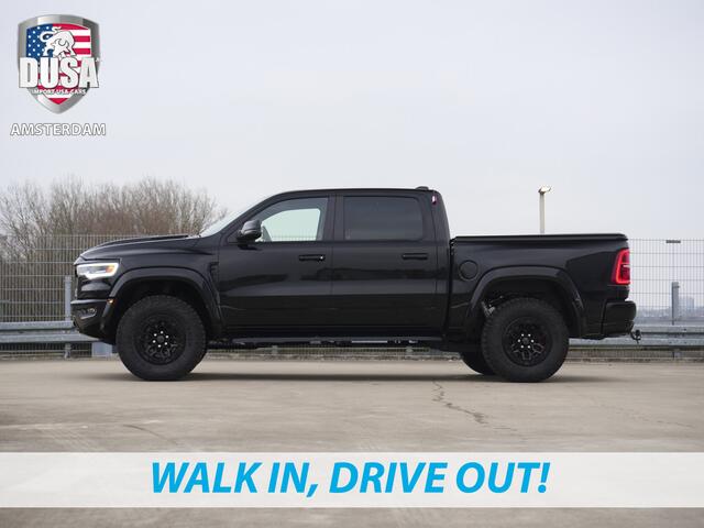 Dodge 1500 RAM | RHO | 3.0L Twin-Turbo I6 | 4x4 | Crew Cab | Incl BPM Prijs incl BPM | Panoramadak | 14,4-inch Touchscreen | Passenger Display | Getoonde accessoires zijn verkrijgbaar tegen meerprijs