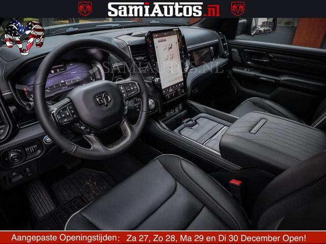 Dodge 1500 Ram Limited Night High Output 540HP 706Nm | Massage + Full Option | De Meest Luxe en Volle Pick-Up in zijn Klasse | Comfortabele Dubbele Cabine met Royale 5 Zitplaatsen | BPM vrij | Nu Leverbaar uit Voorraad | Voorraad Nr 2324 - 5142