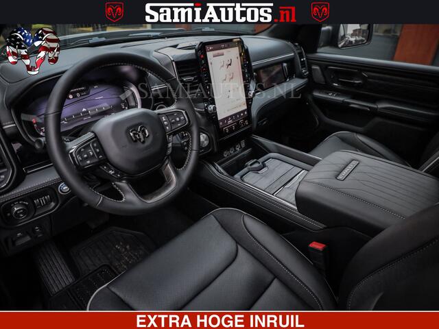 Dodge 1500 Ram Limited Night H.O 540HP 706Nm | Massage + Full Option | De Meest Luxe en Volle Pick-Up in zijn Klasse | Comfortabele Dubbele Cabine met Royale 5 Zitplaatsen | BPM vrij | Nu Leverbaar uit Voorraad | Voorraad Nr 2353 - 5412