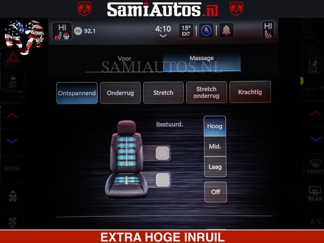 Dodge 1500 Ram Limited Night H.O 540HP 706Nm | Massage + Full Option | De Meest Luxe en Volle Pick-Up in zijn Klasse | Comfortabele Dubbele Cabine met Royale 5 Zitplaatsen | BPM vrij | Nu Leverbaar uit Voorraad | Voorraad Nr 2353 - 5412