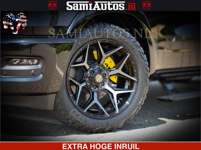 Dodge 1500 Ram Limited Night High Output 540HP 706Nm | Massage + Full Option | De Meest Luxe en Volle Pick-Up in zijn Klasse | Comfortabele Dubbele Cabine met Royale 5 Zitplaatsen | BPM vrij | Nu Leverbaar uit Voorraad | Voorraad Nr 2356 - 0990