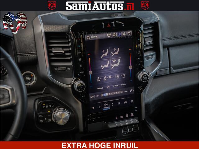 Dodge 1500 Ram Laramie Hemi 5.7 V8 4x4 Crew Cab DC | Panorama Dak | 12' Grootscherm | Comfortabele Dubbele Cabine met Royale 5 Zitplaatsen | Voorraad Nr 2521-41242