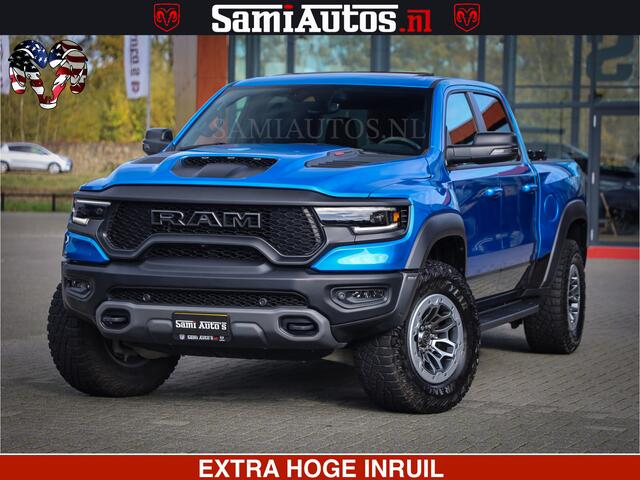 Dodge 1500 RAM TRX HELLCAT 6.2 V8 712 PK | HYDRO BLUE | 38744 KM | NIEUW STAAT | CREW CAB | DUBBELE CABINE DC | LPG | MEGA DIK |