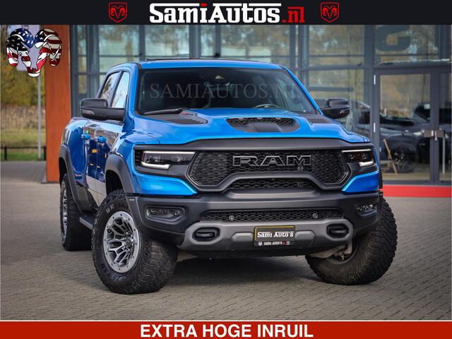 Dodge 1500 RAM TRX HELLCAT 6.2 V8 712 PK | HYDRO BLUE | 38744 KM | NIEUW STAAT | CREW CAB | DUBBELE CABINE DC | LPG | MEGA DIK |