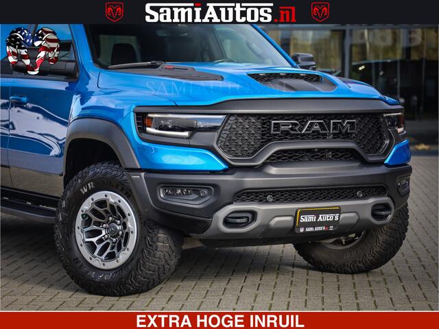 Dodge 1500 RAM TRX HELLCAT 6.2 V8 712 PK | HYDRO BLUE | 38744 KM | NIEUW STAAT | CREW CAB | DUBBELE CABINE DC | LPG | MEGA DIK |