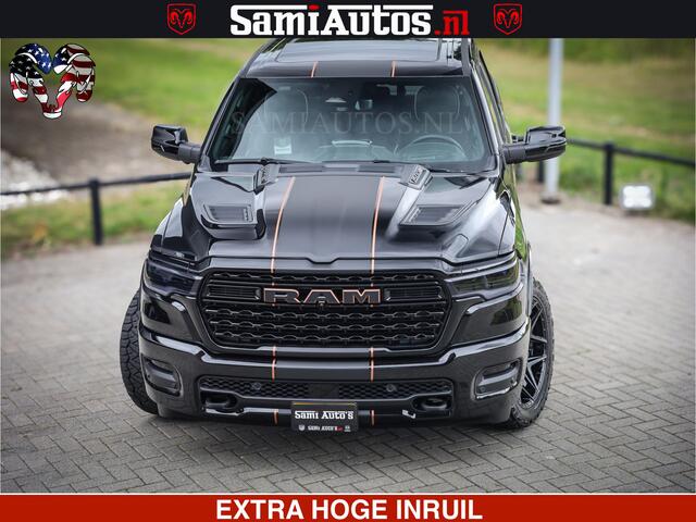 Dodge 1500 Ram Limited Night H.O 540HP 706Nm | Massage + Full Option | De Meest Luxe en Volle Pick-Up in zijn Klasse | Comfortabele Dubbele Cabine met Royale 5 Zitplaatsen | BPM vrij | Nu Leverbaar uit Voorraad | Voorraad Nr 2338 - 5404