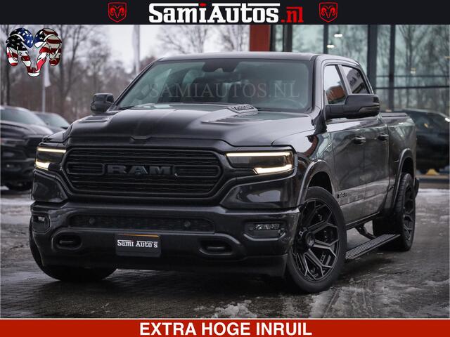 Dodge 1500 Ram LIMITED BLACK OPS | 5.7 V8 402 PK HEMI | MEEST VOLLE EN LUXE UITVOERING | CREW CAB | DUBBELE CABINE DC 5 PERSOONS | CREW CAB 5 PERSOONS | DUBBELE CABINE DC | MEEST ROYALE EN COMFORTABELE BEDRIJFSAUTO | HEAD-UP | LUCHTVERING | RONDOM CAMERA | MWK KLEP 