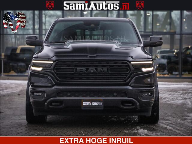 Dodge 1500 Ram LIMITED BLACK OPS | 5.7 V8 402 PK HEMI | MEEST VOLLE EN LUXE UITVOERING | CREW CAB | DUBBELE CABINE DC 5 PERSOONS | CREW CAB 5 PERSOONS | DUBBELE CABINE DC | MEEST ROYALE EN COMFORTABELE BEDRIJFSAUTO | HEAD-UP | LUCHTVERING | RONDOM CAMERA | MWK KLEP 
