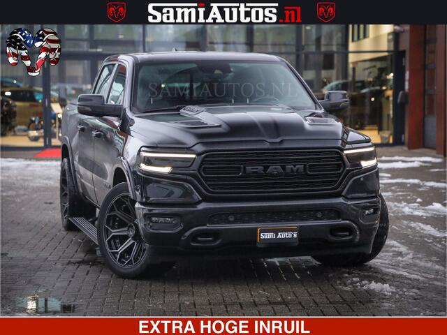 Dodge 1500 Ram LIMITED BLACK OPS | 5.7 V8 402 PK HEMI | MEEST VOLLE EN LUXE UITVOERING | CREW CAB | DUBBELE CABINE DC 5 PERSOONS | CREW CAB 5 PERSOONS | DUBBELE CABINE DC | MEEST ROYALE EN COMFORTABELE BEDRIJFSAUTO | HEAD-UP | LUCHTVERING | RONDOM CAMERA | MWK KLEP 