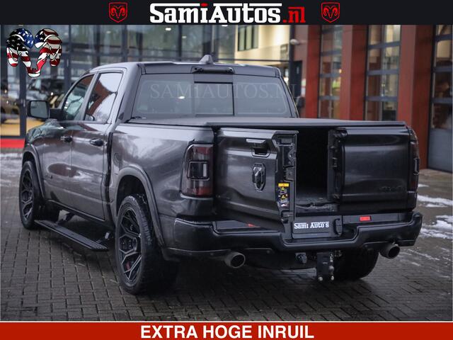 Dodge 1500 Ram LIMITED BLACK OPS | 5.7 V8 402 PK HEMI | MEEST VOLLE EN LUXE UITVOERING | CREW CAB | DUBBELE CABINE DC 5 PERSOONS | CREW CAB 5 PERSOONS | DUBBELE CABINE DC | MEEST ROYALE EN COMFORTABELE BEDRIJFSAUTO | HEAD-UP | LUCHTVERING | RONDOM CAMERA | MWK KLEP 