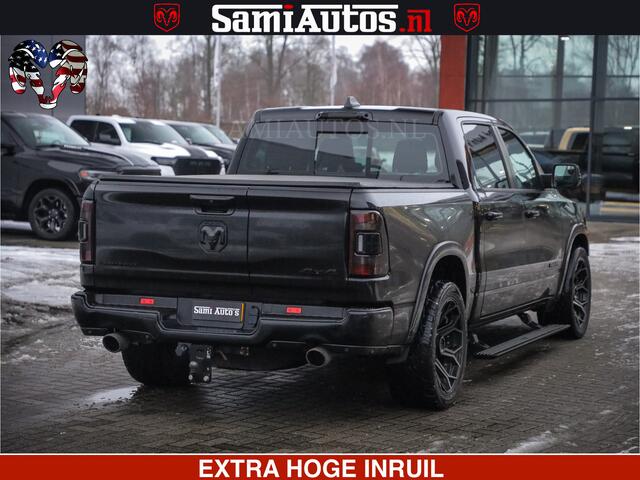 Dodge 1500 Ram LIMITED BLACK OPS | 5.7 V8 402 PK HEMI | MEEST VOLLE EN LUXE UITVOERING | CREW CAB | DUBBELE CABINE DC 5 PERSOONS | CREW CAB 5 PERSOONS | DUBBELE CABINE DC | MEEST ROYALE EN COMFORTABELE BEDRIJFSAUTO | HEAD-UP | LUCHTVERING | RONDOM CAMERA | MWK KLEP 