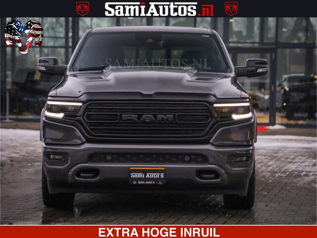 Dodge 1500 Ram LIMITED SPORT | 5.7 V8 HEMI 402PK | MEEST VOLLE LIMITED | PRACHTIGE KLEUR GRANITE CRYSTAL PEARL | CREW CAB | DUBBELE CABINE DC 5 PERSOONS | CREW CAB 5 PERSOONS | DUBBELE CABINE DC | MEEST ROYALE EN COMFORTABELE BEDRIJFSAUTO | HEAD-UP | LUCHTVERING | R
