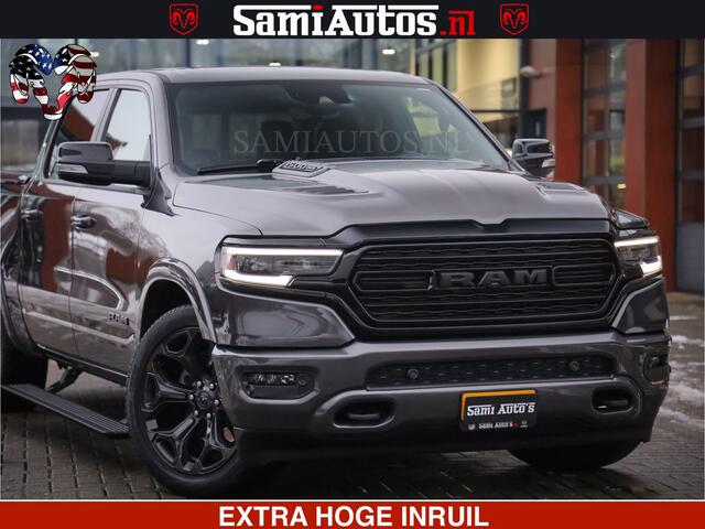 Dodge 1500 Ram LIMITED SPORT | 5.7 V8 HEMI 402PK | MEEST VOLLE LIMITED | PRACHTIGE KLEUR GRANITE CRYSTAL PEARL | CREW CAB | DUBBELE CABINE DC 5 PERSOONS | CREW CAB 5 PERSOONS | DUBBELE CABINE DC | MEEST ROYALE EN COMFORTABELE BEDRIJFSAUTO | HEAD-UP | LUCHTVERING | R