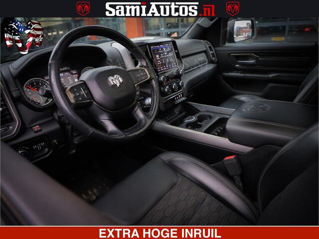 Dodge 1500 Ram SPORT 5.7 V8 HEMI | HUIF | 4x4 | OPEN UITLAAT KLEP | PANORAMA DAK | CREW CAB | 5 PERSOONS DUBBELE CABINE DC | GRIJSKENTEKEN |
