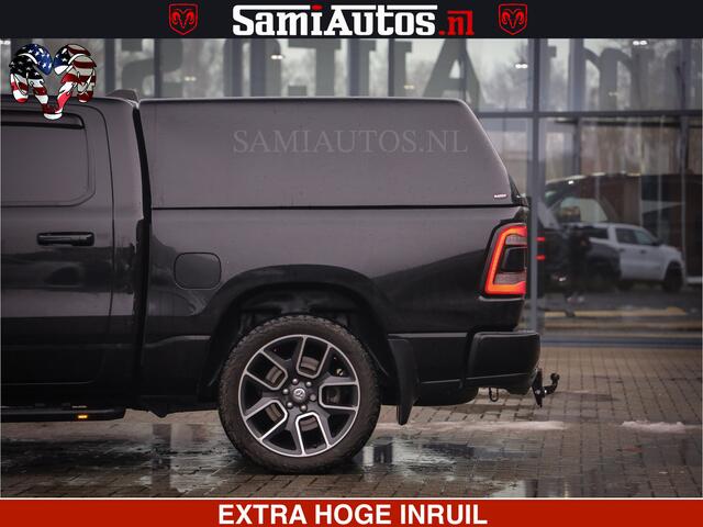 Dodge 1500 Ram SPORT 5.7 V8 HEMI | HUIF | 4x4 | OPEN UITLAAT KLEP | PANORAMA DAK | CREW CAB | 5 PERSOONS DUBBELE CABINE DC | GRIJSKENTEKEN |