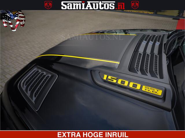Dodge 1500 Ram Limited Night H.O 540HP 706Nm | Massage + Full Option | De Meest Luxe en Volle Pick-Up in zijn Klasse | Comfortabele Dubbele Cabine met Royale 5 Zitplaatsen | BPM vrij | Nu Leverbaar uit Voorraad | Voorraad Nr 2295 - 8559