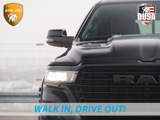 Dodge 1500 RAM | Laramie | Night | 3.0L I6 Hurricane | BPM-VRIJ | 4X4 | | BPM-VRIJ | 14,4-inch Touchscreen | Passenger Display | Getoonde accessoires zijn verkrijgbaar tegen meerprijs