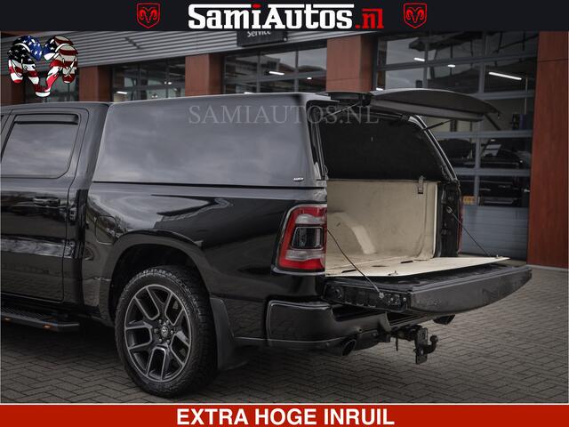 Dodge 1500 Ram SPORT 5.7 V8 HEMI | HUIF | 4x4 | OPEN UITLAAT KLEP | PANORAMA DAK | CREW CAB | 5 PERSOONS DUBBELE CABINE DC | GRIJSKENTEKEN |