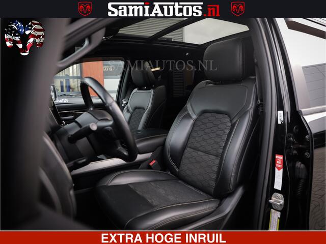 Dodge 1500 Ram SPORT 5.7 V8 HEMI | HUIF | 4x4 | OPEN UITLAAT KLEP | PANORAMA DAK | CREW CAB | 5 PERSOONS DUBBELE CABINE DC | GRIJSKENTEKEN |