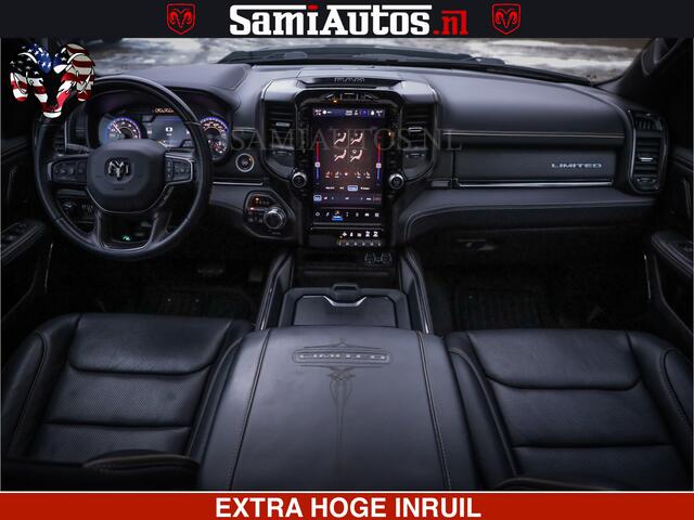 Dodge 1500 Ram LIMITED SPORT | 5.7 V8 HEMI 402PK | MEEST VOLLE LIMITED | PRACHTIGE KLEUR GRANITE CRYSTAL PEARL | CREW CAB | DUBBELE CABINE DC 5 PERSOONS | CREW CAB 5 PERSOONS | DUBBELE CABINE DC | MEEST ROYALE EN COMFORTABELE BEDRIJFSAUTO | HEAD-UP | LUCHTVERING | R