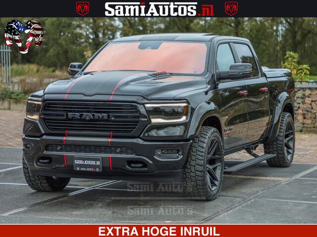 Dodge 1500 RAM GT EDITION HULK TRX PACK | 5.7 HEMI V8 402PK | VIRTUAL COCKPIT | HEAD-UP | ADAPTIVE CRUISE | 360 CAMERA | VOLLE UITVOERING | Comfortabele Dubbele Cabine met Royale 5 Zitplaatsen |