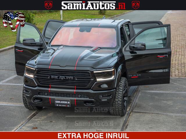 Dodge 1500 RAM GT EDITION HULK TRX PACK | 5.7 HEMI V8 402PK | VIRTUAL COCKPIT | HEAD-UP | ADAPTIVE CRUISE | 360 CAMERA | VOLLE UITVOERING | Comfortabele Dubbele Cabine met Royale 5 Zitplaatsen |