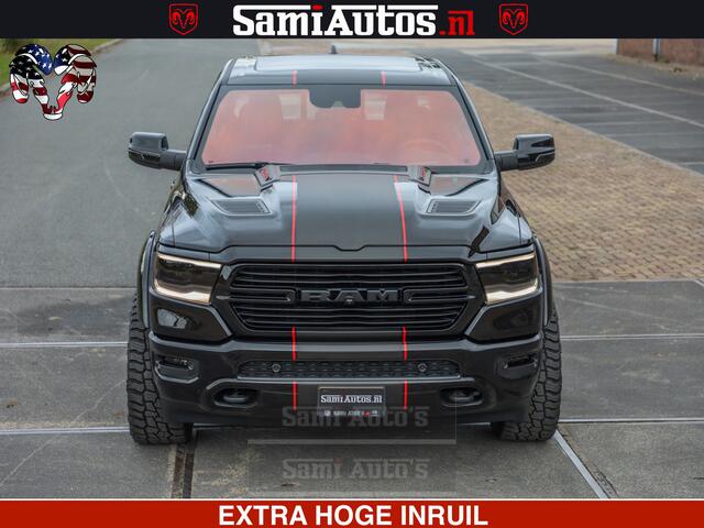 Dodge 1500 RAM GT EDITION HULK TRX PACK | 5.7 HEMI V8 402PK | VIRTUAL COCKPIT | HEAD-UP | ADAPTIVE CRUISE | 360 CAMERA | VOLLE UITVOERING | Comfortabele Dubbele Cabine met Royale 5 Zitplaatsen |