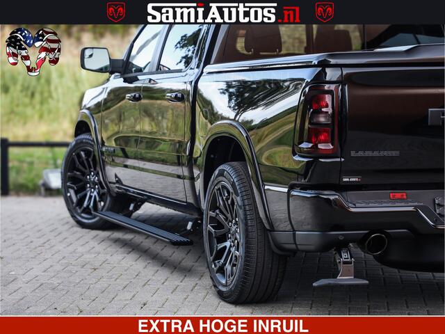 Dodge 1500 RAM Night Premium | Full Option | De Meest Luxe Pick-Up in zijn Klasse | Comfortabele Dubbele Cabine met Royale 5 Zitplaatsen | BPM vrij | Nu Leverbaar uit Voorraad | Voorraad Nr 2285 - 7648