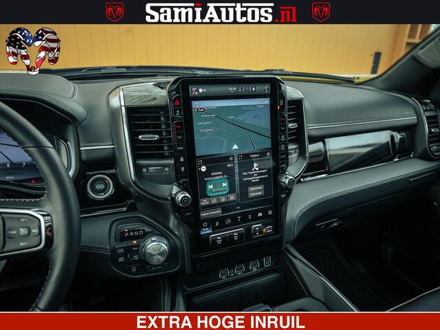 Dodge 1500 Ram Limited Night H.O 540HP 706Nm | Massage + Full Option | De Meest Luxe en Volle Pick-Up in zijn Klasse | Comfortabele Dubbele Cabine met Royale 5 Zitplaatsen | BPM vrij | Nu Leverbaar uit Voorraad | Voorraad Nr 2370 - 5411