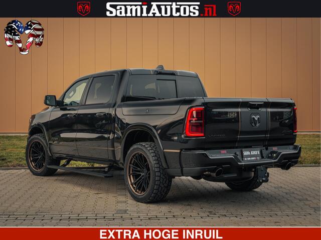Dodge 1500 Ram Limited Night H.O 540HP 706Nm | Massage + Full Option | De Meest Luxe en Volle Pick-Up in zijn Klasse | Comfortabele Dubbele Cabine met Royale 5 Zitplaatsen | BPM vrij | Nu Leverbaar uit Voorraad | Voorraad Nr 2353 - 5412