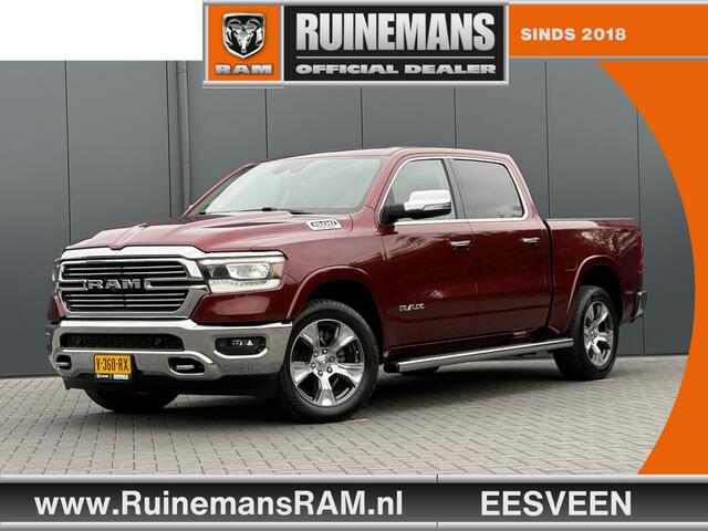 Dodge 1500 Ram 5.7 V8 LARAMIE / LPG / TREKHAAK 3.5T / ADAPTIVE CRUISE / CAMERA / PANO / 12 INCH SCREEN / DELMONICO RED