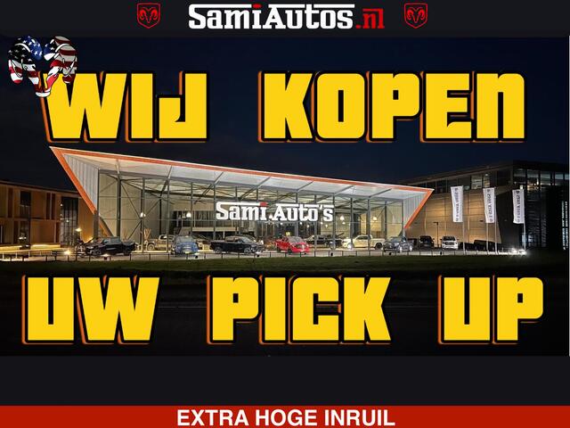 Dodge 1500 Ram Limited SPORT H.O 540HP 706Nm | Massage + Full Option | De Meest Luxe en Volle Pick-Up in zijn Klasse | Comfortabele Dubbele Cabine met Royale 5 Zitplaatsen | BPM vrij | Nu Leverbaar uit Voorraad | Voorraad Nr 2331