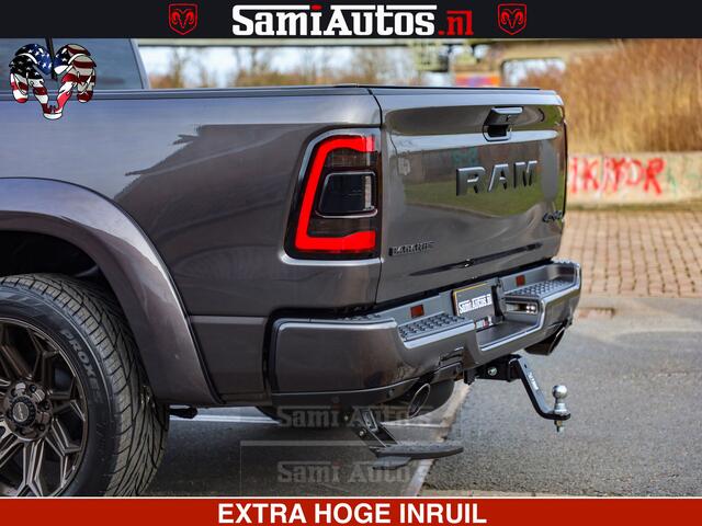 Dodge 1500 Ram Laramie Sport 5.7 V8 HEMI 402PK 4x4 | Panorama dak | 12' Scherm |Granite Crystal Metallic | Crew Cab | 5 Persoons | Dubbele Cabine | DC | VOORRAAD NR 2527 - 1273 |
