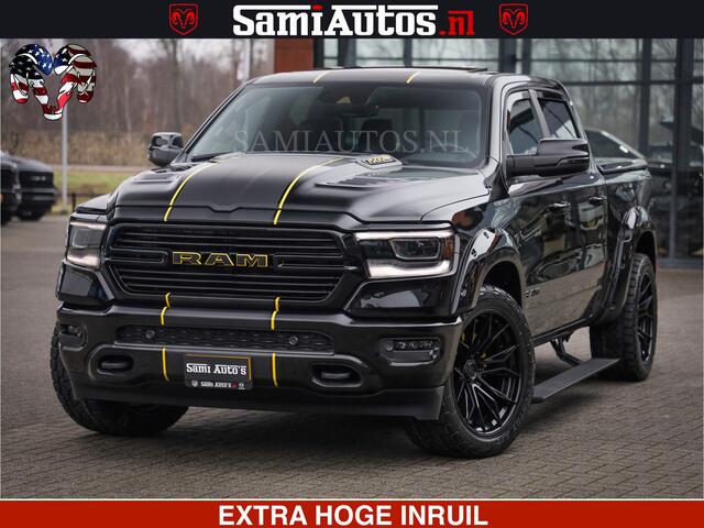 Dodge 1500 Ram LARAMIE SPORT 4X4 5.7 V8 | PRINS LPG | CAMERA | APPLE CARPLAY | 3500KG | FULL LED | CRUISE | MEMORY SEATS | LEDER | DUBBELE CABINE | CREWCAB Voorraad Nr: 2524 - 1249