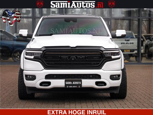 Dodge 1500 Ram HULK PACK | 5.7 V8 HEMI | SFEERVERLICHTING | FEUL WIELEN | TRAIN HORN | BOM VOL CREW CAB | DUBBELE CABINE | 5 PERSOONS | GRIJSKENTEKEN | MEGA DIKKE LIMITED ALN |