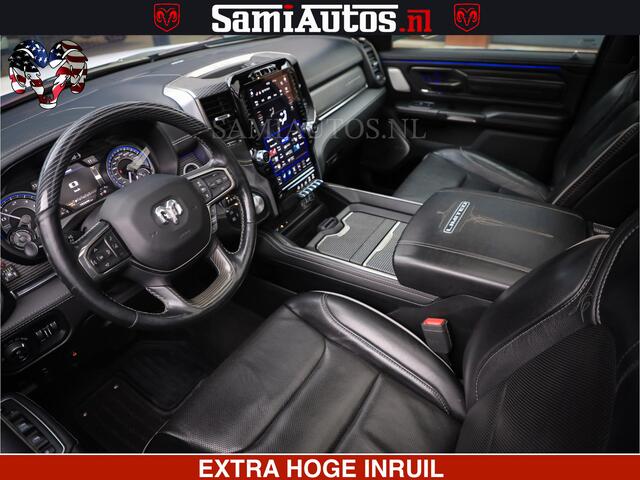 Dodge 1500 Ram HULK PACK | 5.7 V8 HEMI | SFEERVERLICHTING | FEUL WIELEN | TRAIN HORN | BOM VOL CREW CAB | DUBBELE CABINE | 5 PERSOONS | GRIJSKENTEKEN | MEGA DIKKE LIMITED ALN |