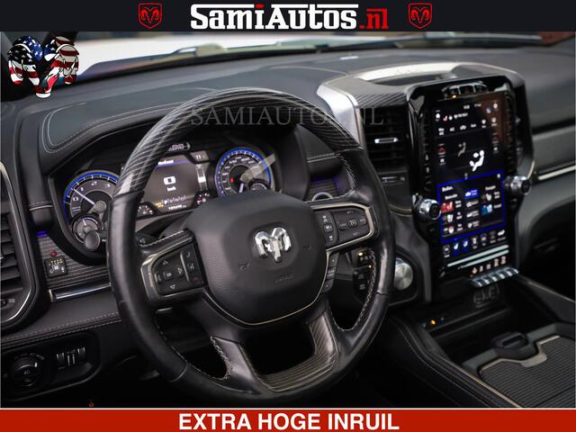 Dodge 1500 Ram HULK PACK | 5.7 V8 HEMI | SFEERVERLICHTING | FEUL WIELEN | TRAIN HORN | BOM VOL CREW CAB | DUBBELE CABINE | 5 PERSOONS | GRIJSKENTEKEN | MEGA DIKKE LIMITED ALN |