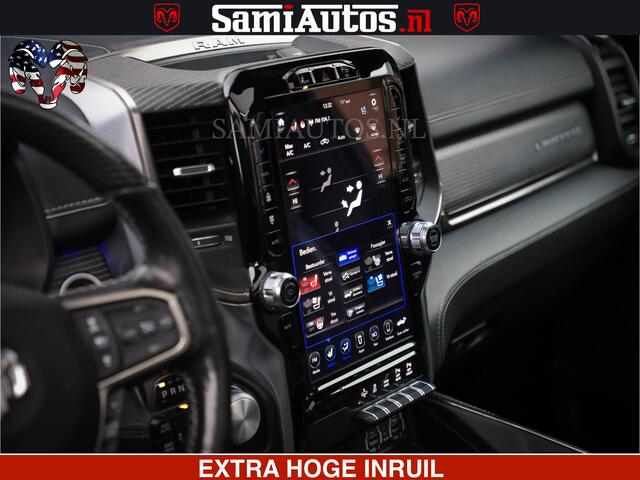 Dodge 1500 Ram HULK PACK | 5.7 V8 HEMI | SFEERVERLICHTING | FEUL WIELEN | TRAIN HORN | BOM VOL CREW CAB | DUBBELE CABINE | 5 PERSOONS | GRIJSKENTEKEN | MEGA DIKKE LIMITED ALN |