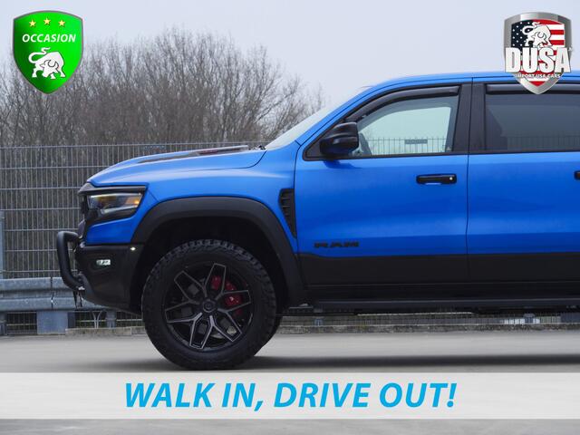 Dodge 1500 RAM | TRX | 6.2 Supercharged V8 | 4x4 | Crew Cab 200L LPG | Deksel | 22'' Fuel Wheels | Bull Bar Nieuw binnen!