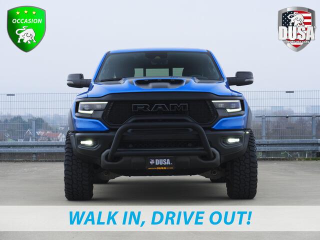 Dodge 1500 RAM | TRX | 6.2 Supercharged V8 | 4x4 | Crew Cab 200L LPG | Deksel | 22'' Fuel Wheels | Bull Bar Nieuw binnen!
