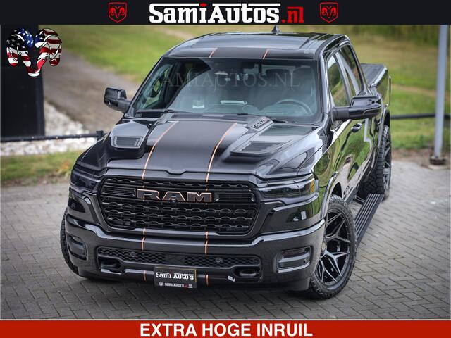 Dodge 1500 Ram Limited SPORT H.O 540HP 706Nm | Massage + Full Option | De Meest Luxe en Volle Pick-Up in zijn Klasse | Comfortabele Dubbele Cabine met Royale 5 Zitplaatsen | BPM vrij | Nu Leverbaar uit Voorraad | Voorraad Nr 2355 - 5149