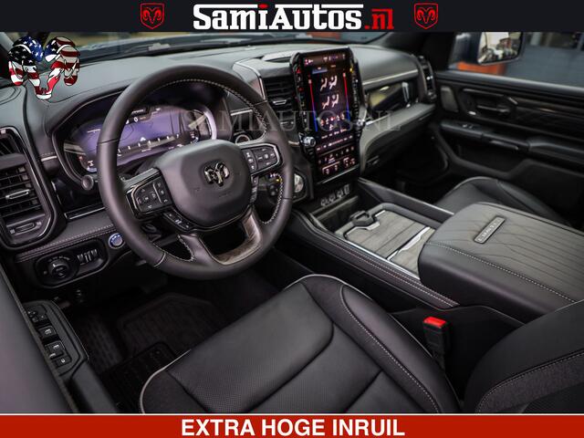 Dodge 1500 Ram Limited SPORT H.O 540HP 706Nm | Massage + Full Option | De Meest Luxe en Volle Pick-Up in zijn Klasse | Comfortabele Dubbele Cabine met Royale 5 Zitplaatsen | BPM vrij | Nu Leverbaar uit Voorraad | Voorraad Nr 2355 - 5149