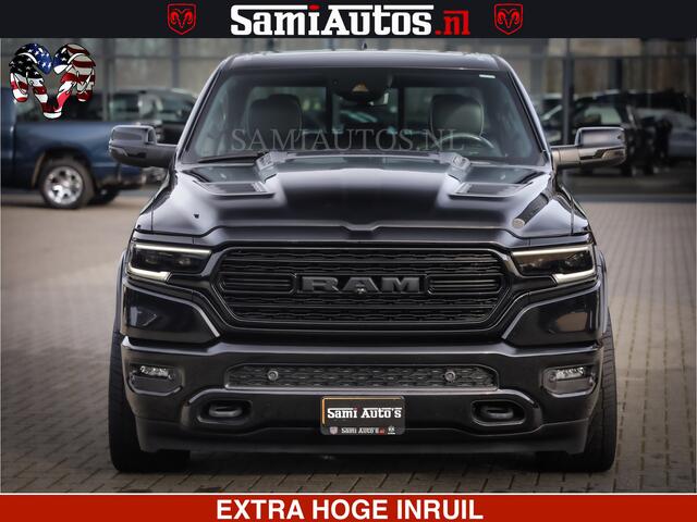 Dodge 1500 Ram LIMITED BLACK OPS | 5.7 V8 402 PK HEMI | MEEST VOLLE EN LUXE UITVOERING | CREW CAB | DUBBELE CABINE DC 5 PERSOONS | CREW CAB 5 PERSOONS | DUBBELE CABINE DC | MEEST ROYALE EN COMFORTABELE BEDRIJFSAUTO | HEAD-UP | LUCHTVERING | RONDOM CAMERA | MWK KLEP 
