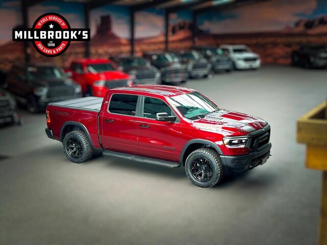 Dodge 1500 Ram REBEL TRAIL Edition V8 4x4 Night BPM VRIJ, 22" velgen, Bakflip, digitaal display,